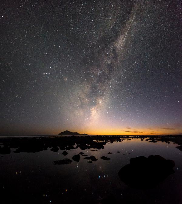 "Falling to Earth" - Waimarama Beach
