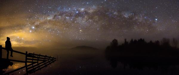 "Sitting on the outside looking in" - Lake Tutira